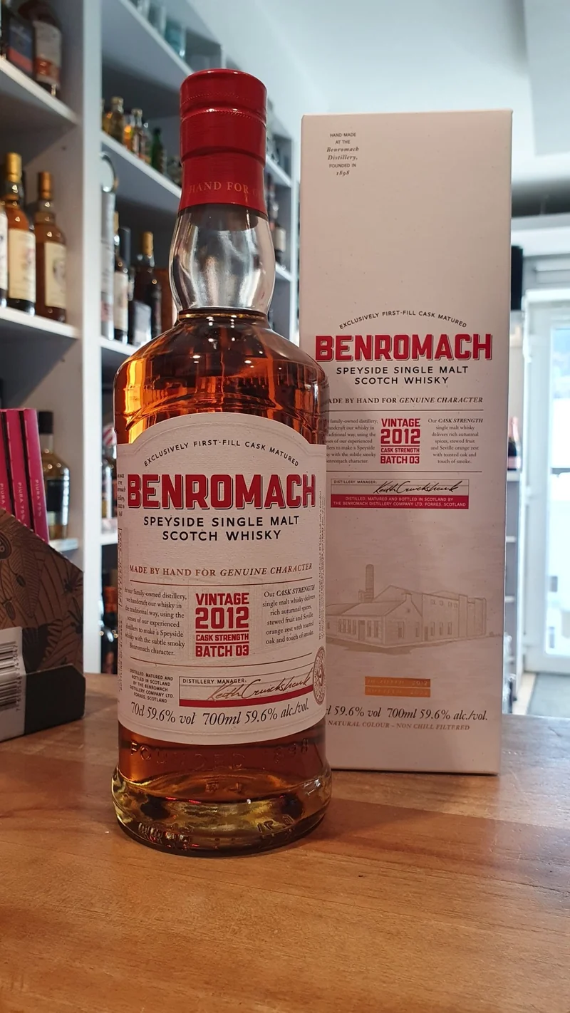 Benromach 2012 2022 Vintage Cask Strength Batch 03 0,7l 59,6 % vol. Whisky