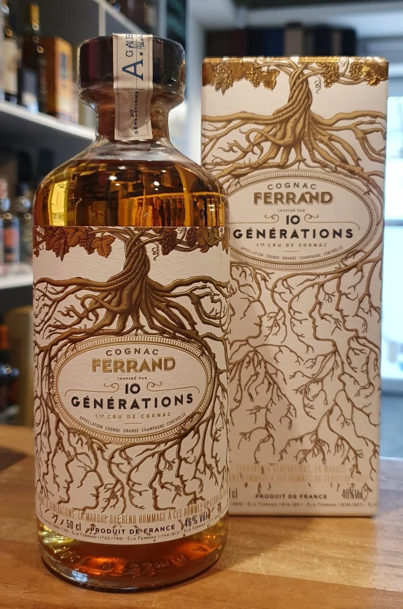 X Ferrand 10 Generations Cognac 0,5l 46% vol. Frankreich