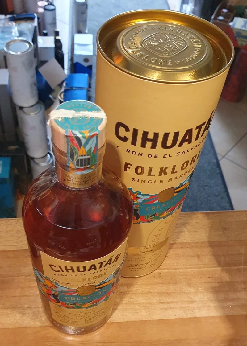 Cihuatan Folklore Creacion Single cask 16y 0,7l 55,4% vol. Rum el salvador excl. Salud