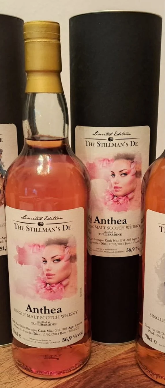 Tullibardine single cask 2014 8y Anthea The Stillmans 0,7l 56,9% vol. Whisky