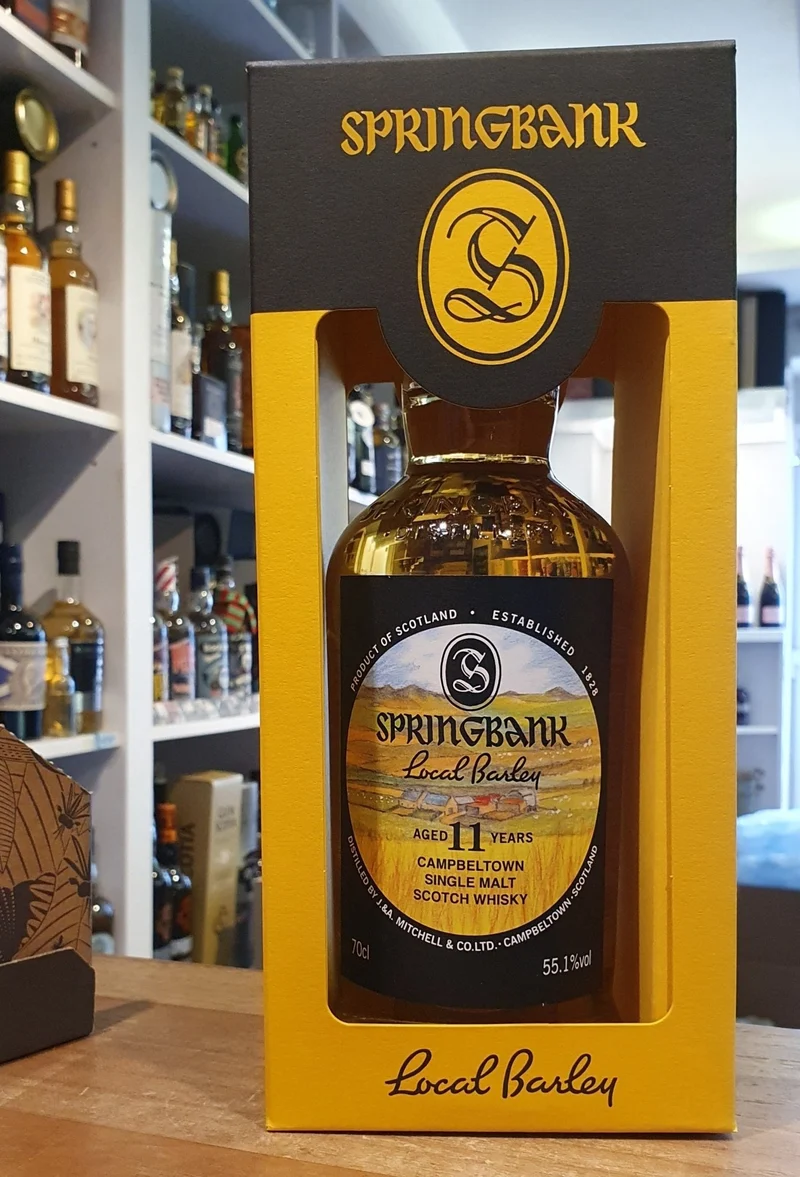Springbank Local Barley 11 y 0,7l 55,1% vol. Schottland Campbeltown