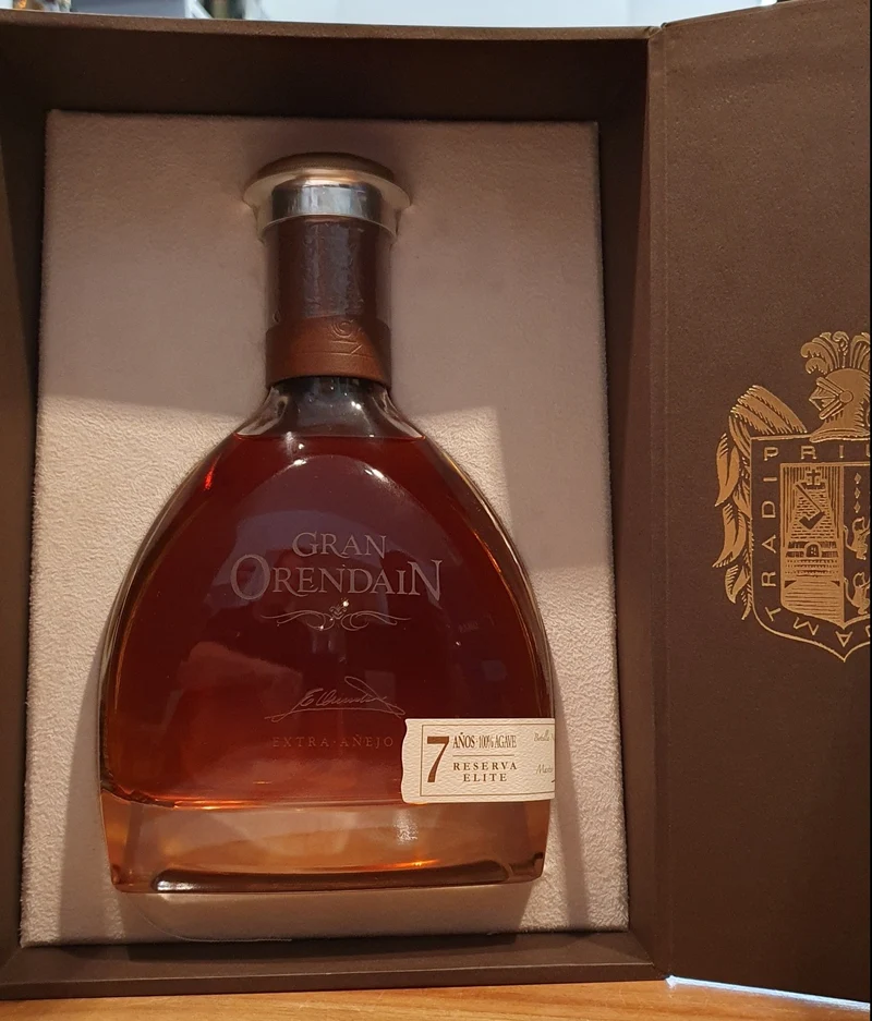 Gran Orendain Elite EXTRA Anejo 7y Limited Edition Tequila 0,7l 40% vol. in Kt GP o.Gl