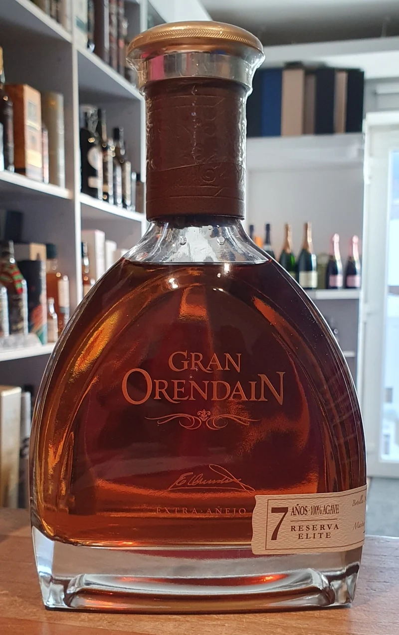 Gran Orendain Elite EXTRA Anejo 7y Limited Edition Tequila 0,7l 40% vol. in Kt GP o.Gl