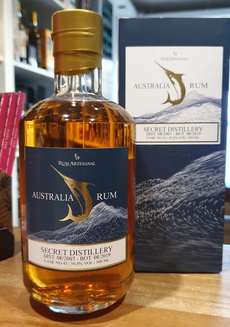 RA Rum Australia 2007 #45 0,5l 50,4% vol. singl cask Rum Artesanal Australien