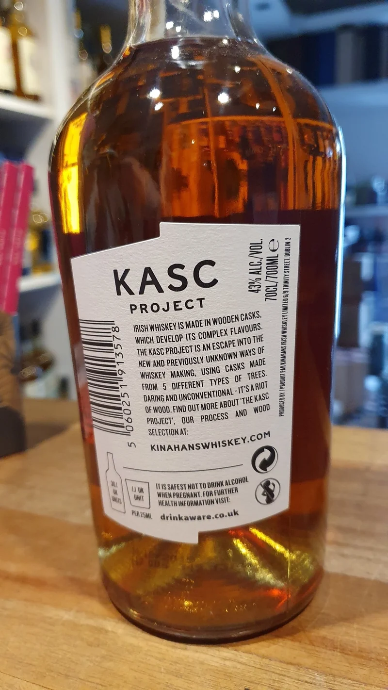 X Kinahans Kasc Project B2 Irish Whiskey 0,7l 43% vol.