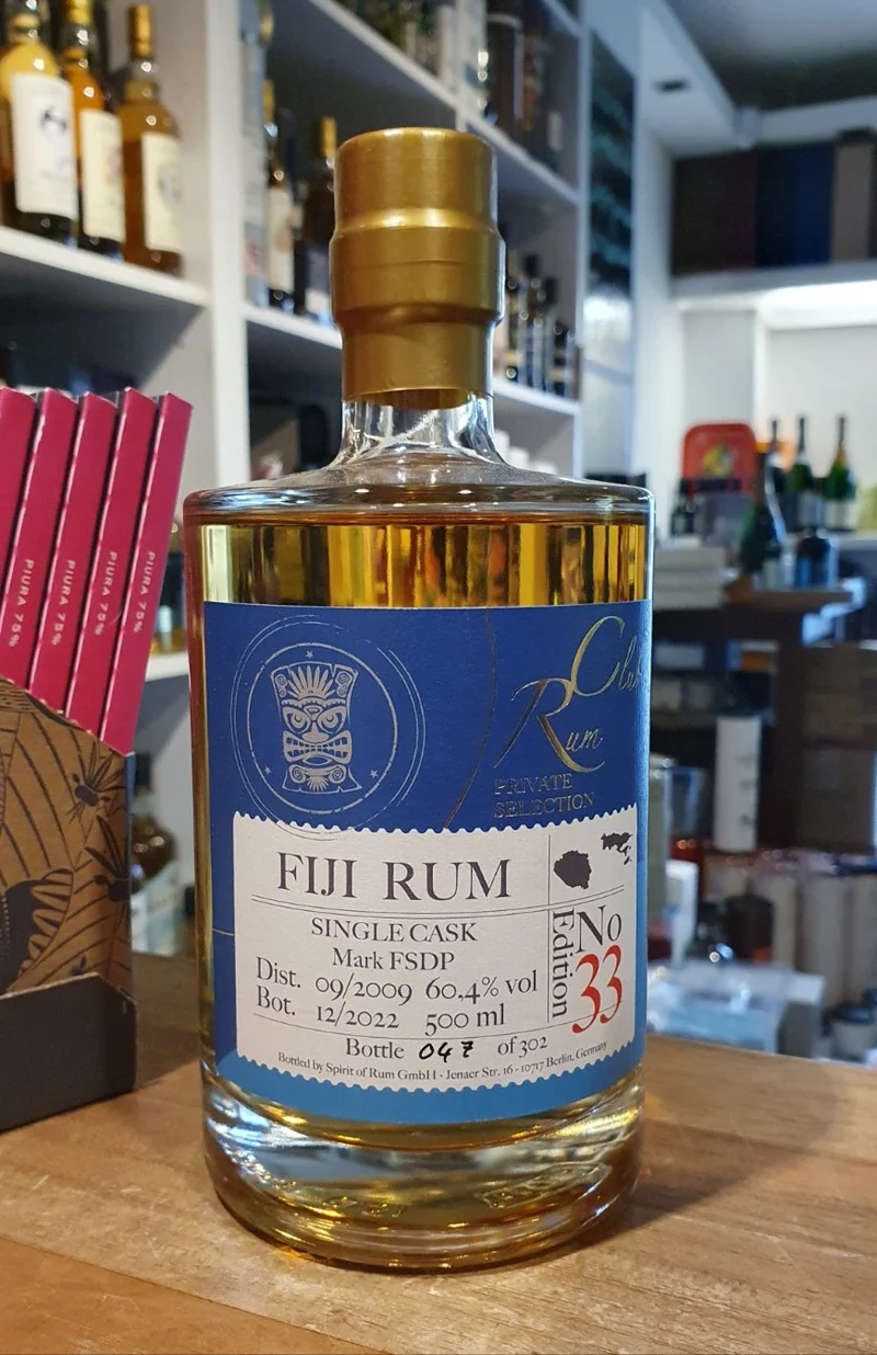 Rumclub Ed. 33 Fiji 2009 FSPD 60,4 % 0,5l fl Rum club