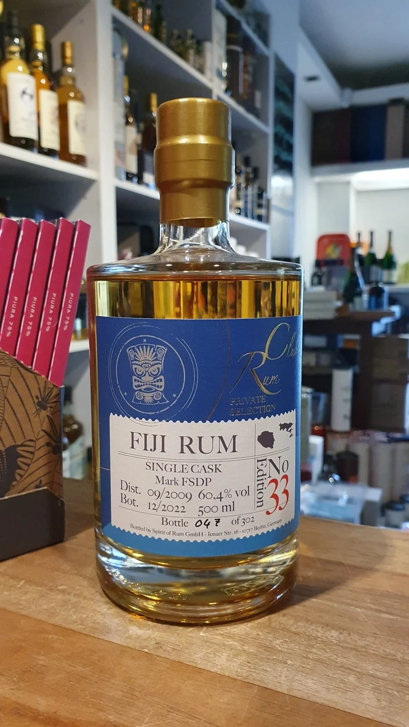Rumclub Ed. 33 Fiji 2009 FSPD 60,4 % 0,5l fl Rum club