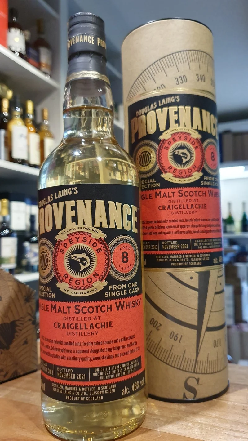 Craigellachie 2013 Provenance 8y 46% vol. 0,7l Whisky #DL15479