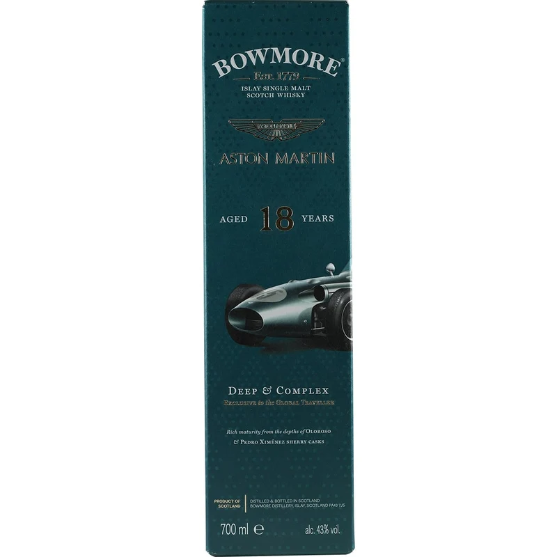 Bowmore 18 Years Aston Martin DBR4 Limited Edition Nr. 6