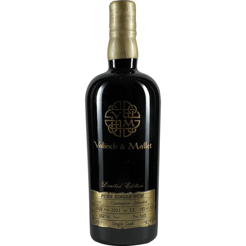 Jamaica Single Cask Clarendon 12 Years Valinch & Mallet The Spirit of Art
