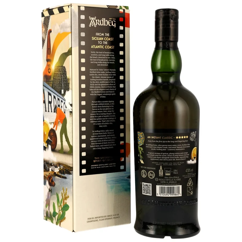 Ardbeg Dolce Sicilian Marsala Wine Casks & Bourbon Barrels 47,8% vol. 700ml