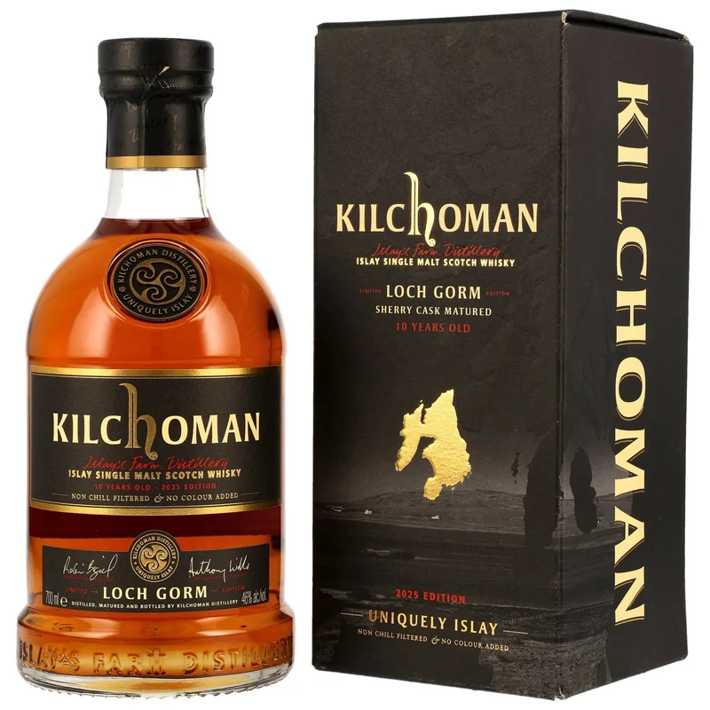 Kilchoman Loch Gorm 2026 Limited Edition 100 % Oloroso Sherry 46% vol. 700ml