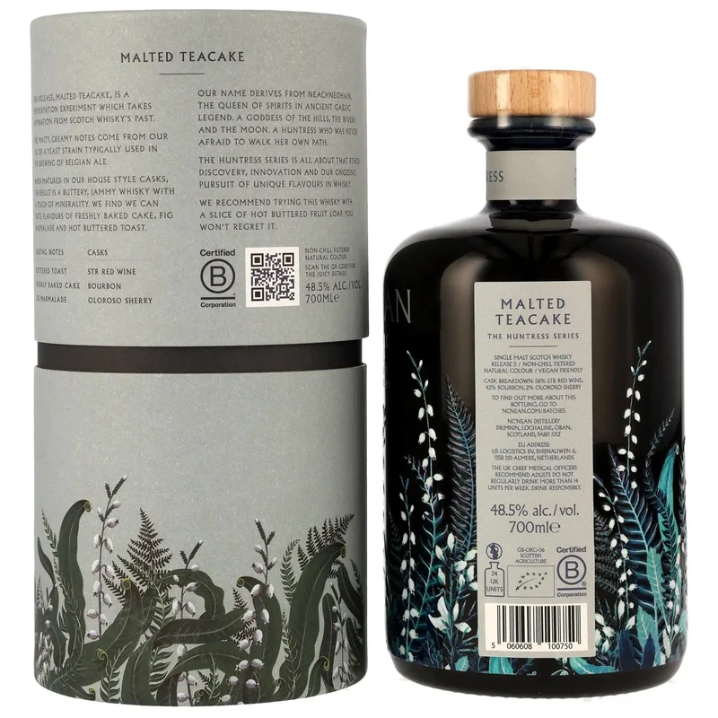 Nc'nean Huntress 2026 Malted Teacake - Organic Single Malt Whisky 48,5% vol. 700ml