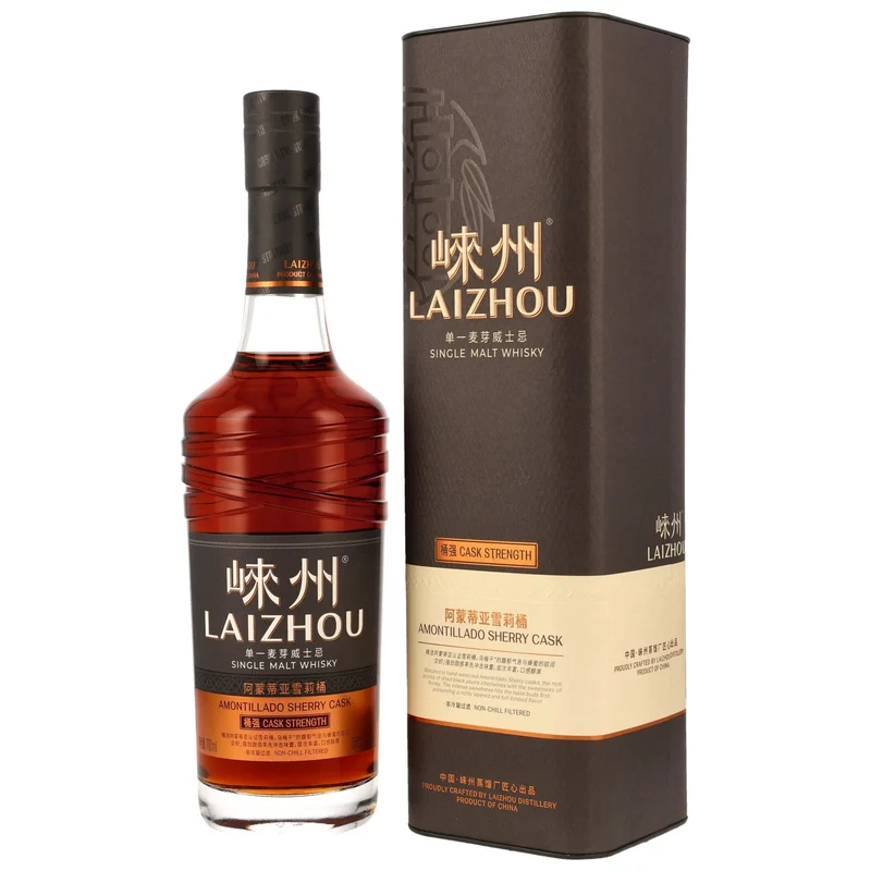 Laizhou Amontillado Sherry Cask - Cask Strength Chinese Single Malt Whisky 66% vol. 700ml