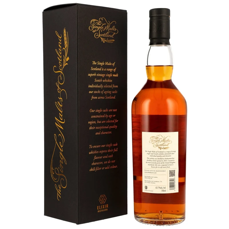 Ardnamurchan 2017/2024 - 6 y.o. - Hogshead #244 (SMoS) 63,7% vol. 700ml