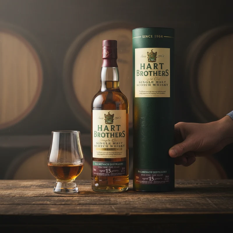 HART BROTHERS - Balmenach 2008/2023 15 Jahre 1st Fill Port Pipe - 54,6% Vol.