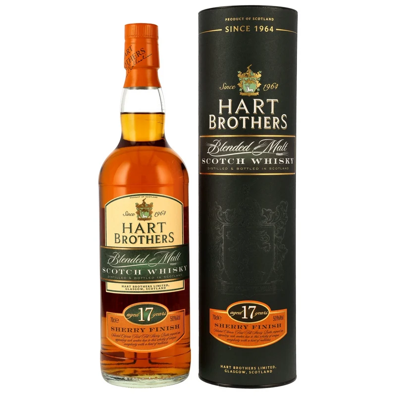 HART BROTHERS - Blended Malt 17 Jahre 1st Fill Oloroso Sherry Butts Finish - 50% Vol.