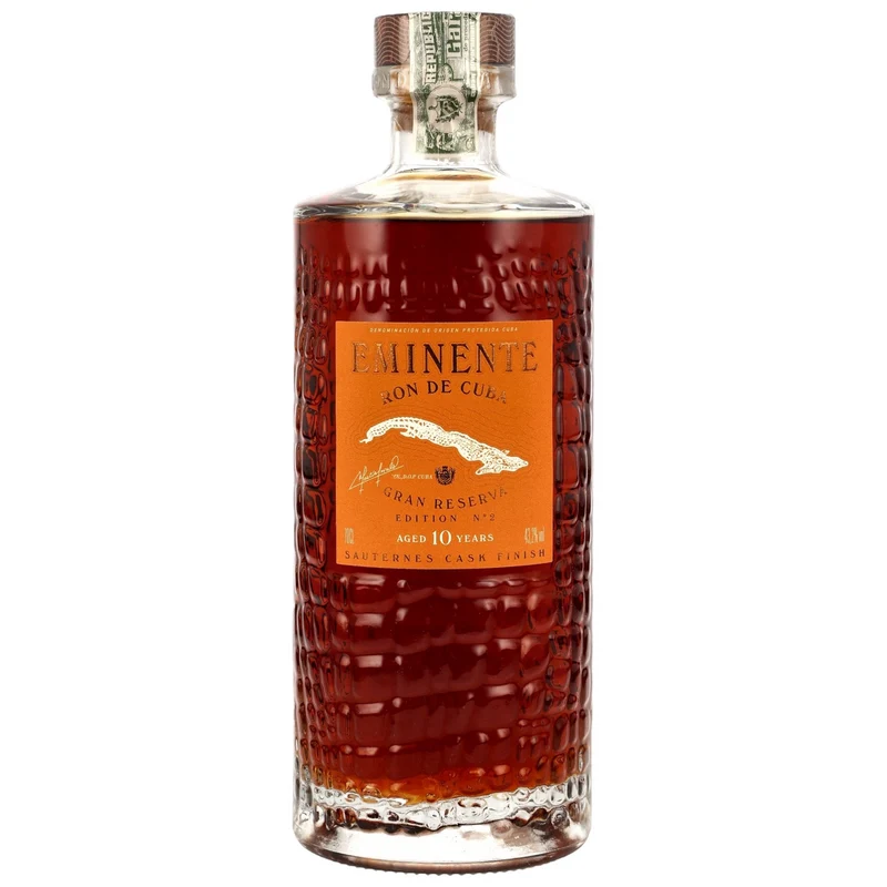 Eminente Rum Gran Reserva 10 Jahre Sauternes Cask Finish - 43,2% Vol.