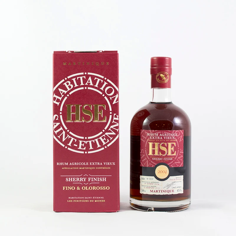HSE Rhum Fino & Oloroso Finish 2004 45% 0,5L