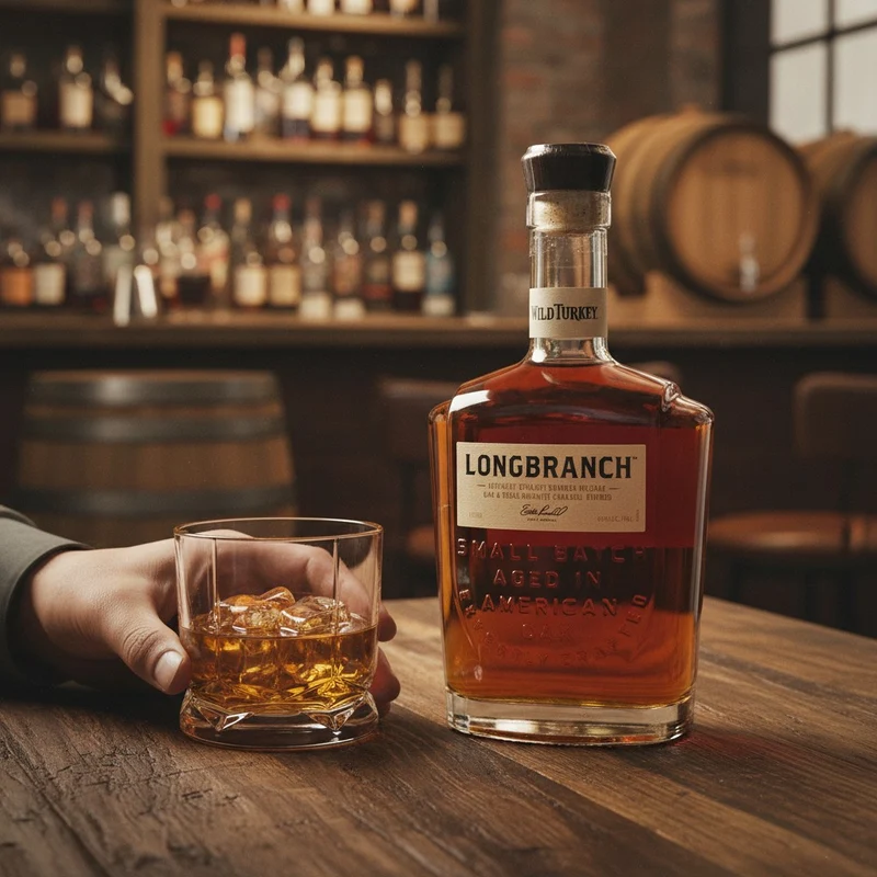 WILD TURKEY - Longbranch Straight Bourbon Whiskey - 43% Vol.