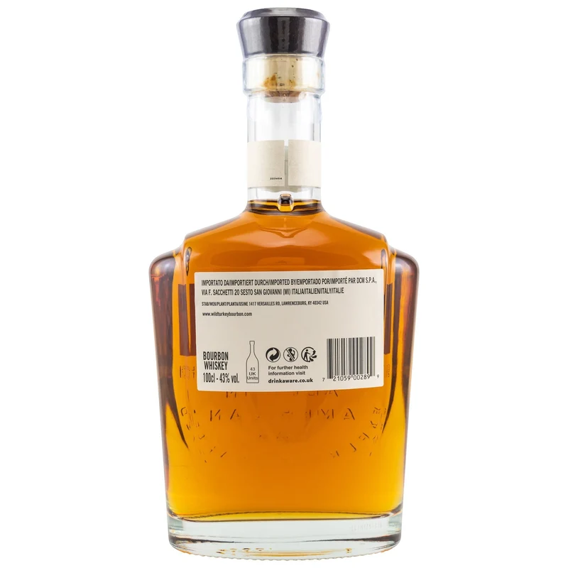 WILD TURKEY - Longbranch Straight Bourbon Whiskey - 43% Vol.