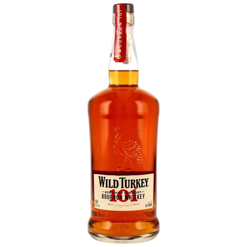 WILD TURKEY - 101 Straight Bourbon Whiskey (Liter) - 50,5% Vol.