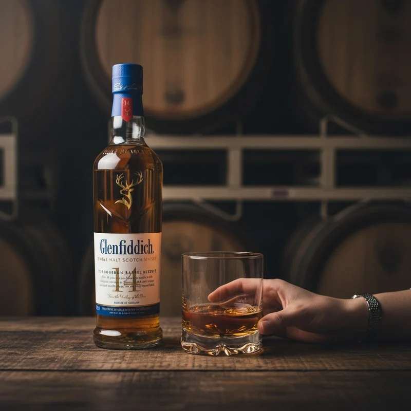 GLENFIDDICH - 14 Jahre Bourbon Barrel Reserve - 43% Vol.