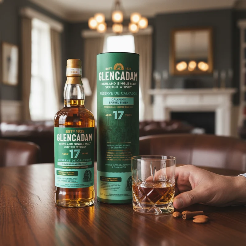 GLENCADAM - 17 Jahre Reserve de Calvados- 46% Vol.