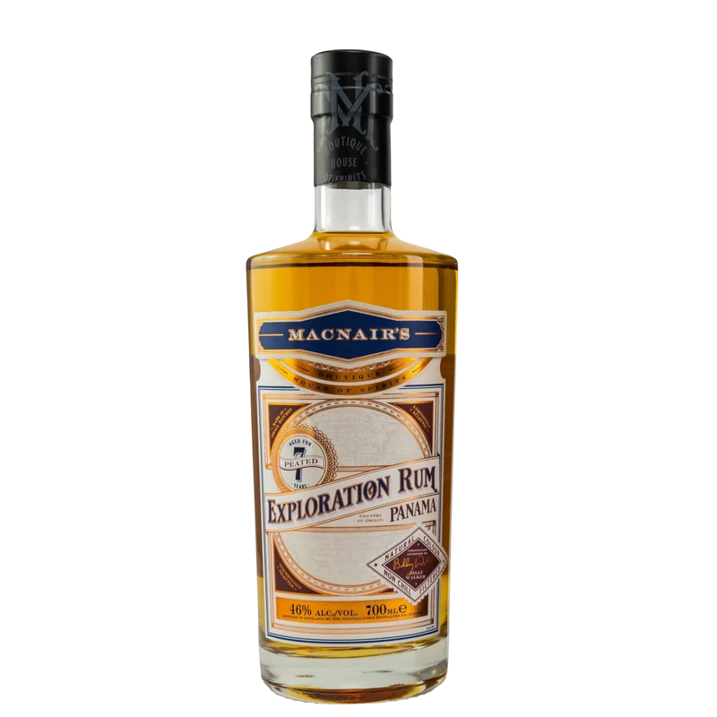 MacNairs - Exploration Panama Rum 7 Jahre Peated ohne GePa- 46% Vol.