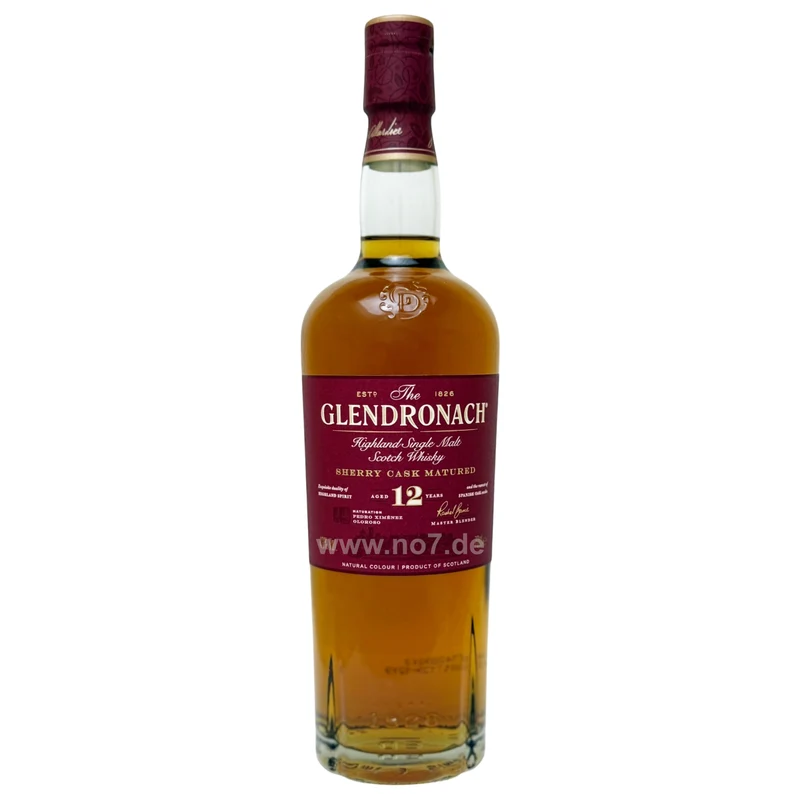 Glendronach 12 YO Single Malt Whisky 0,7l
