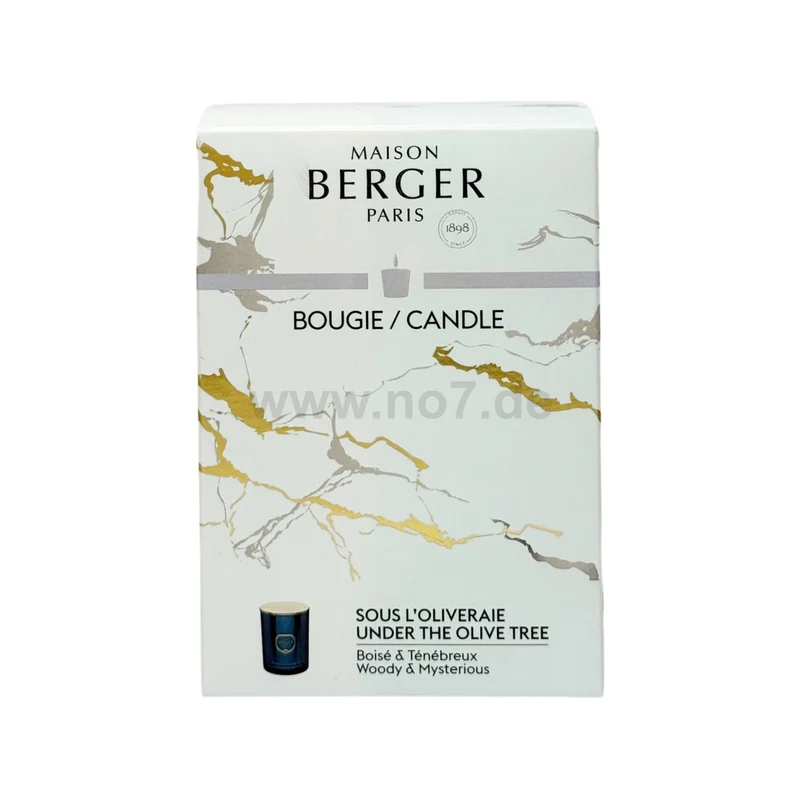 Duftkerze Bleu Impérial Under the Olive Tree - Maison Berger 240g