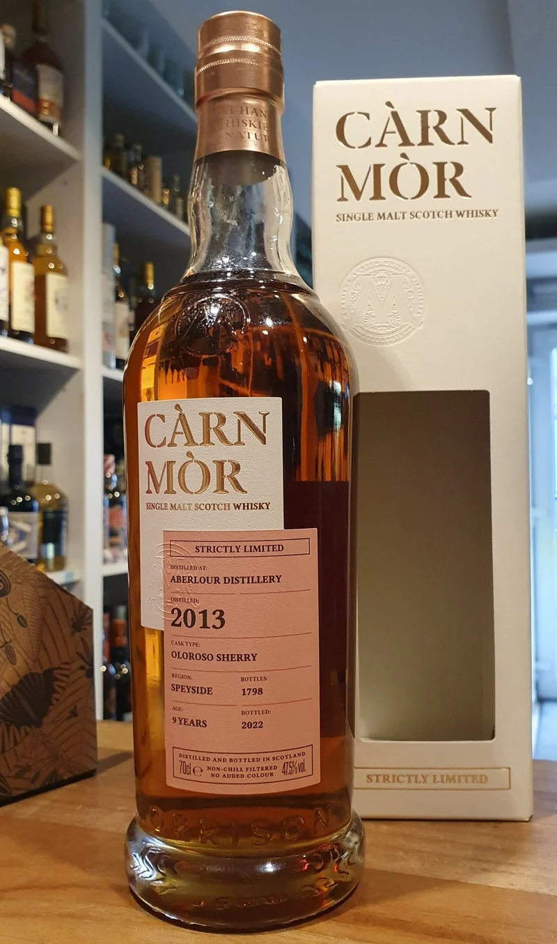 X Aberlour 2013 2022 9y Oloroso Sherry Speyside Carn Mor 47,5% vol. 0,7l Strictly Limited Highland Whisky