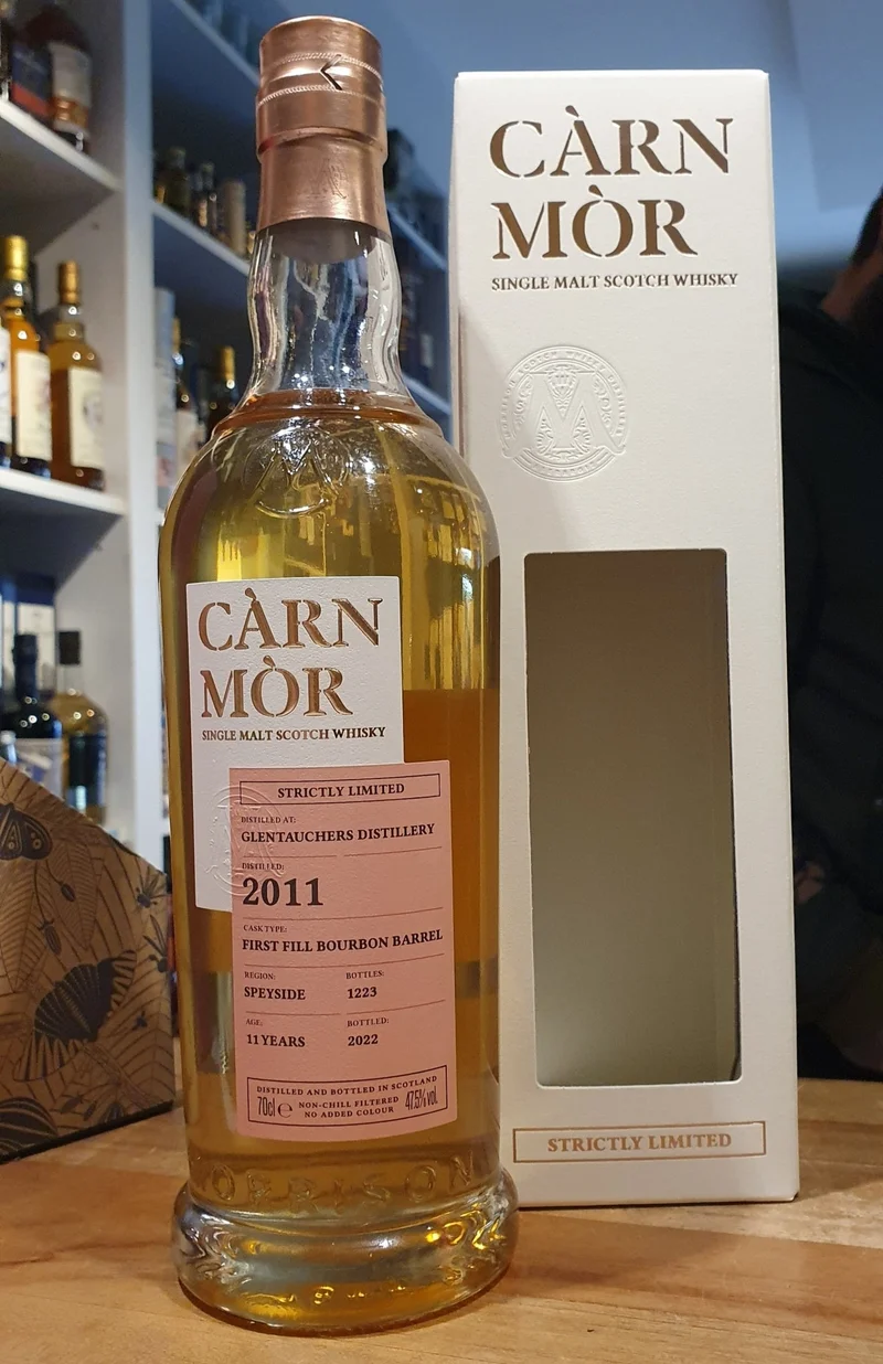 Glentauchers 2011 ffb Carn Mor 47,5%vol. 0,7l Strictly Limited Whisky 11 First Fill Bourbon Barrel/ 5 Fässer Speyside