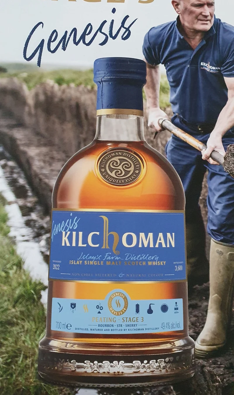 Kilchoman Genesis 3 2022 bourbon sauternes sherry 2022 0,7l 49.4% vol. Whisky