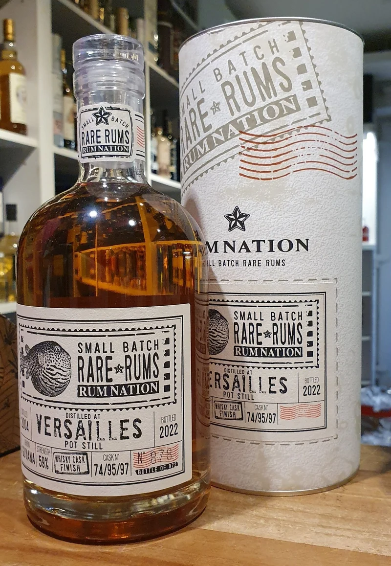 Rum Nation Guyana Versailles 2004 2022 0,7l 59% vol. Single Cask Rum