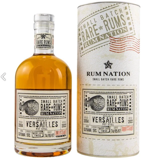 Rum Nation Guyana Versailles 2004 2022 0,7l 59% vol. Single Cask Rum