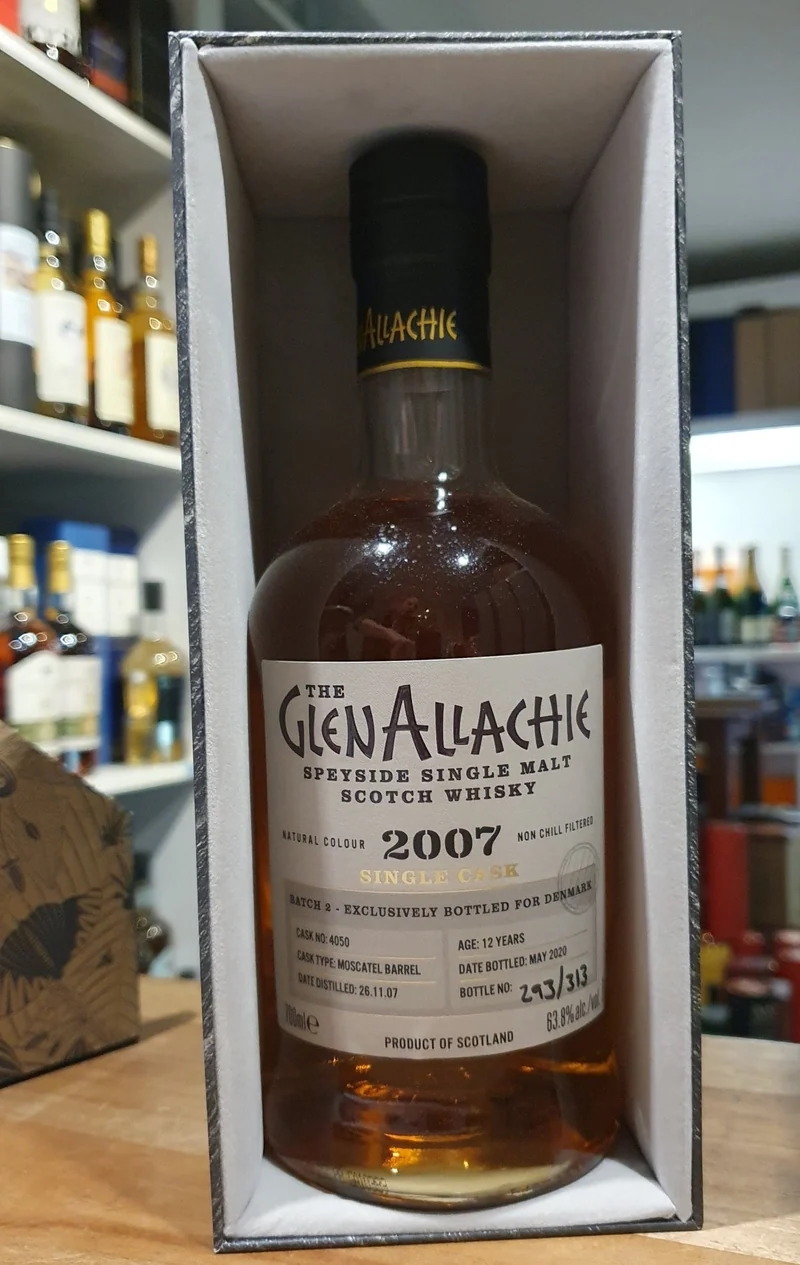 X Glenallachie 2007 2020 Moscatel cask 63,8% vol. 0,7l Single cask Malt Whisky #4050