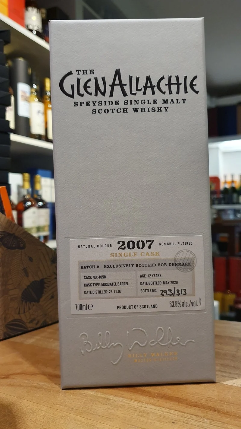 X Glenallachie 2007 2020 Moscatel cask 63,8% vol. 0,7l Single cask Malt Whisky #4050