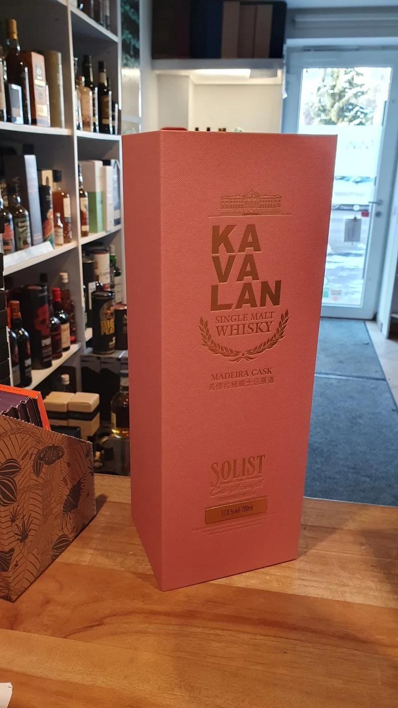 Kavalan Solist Madeira Cask 2017 0.7l Fl 57,8%vol. Taiwan Whisky #D170314051A