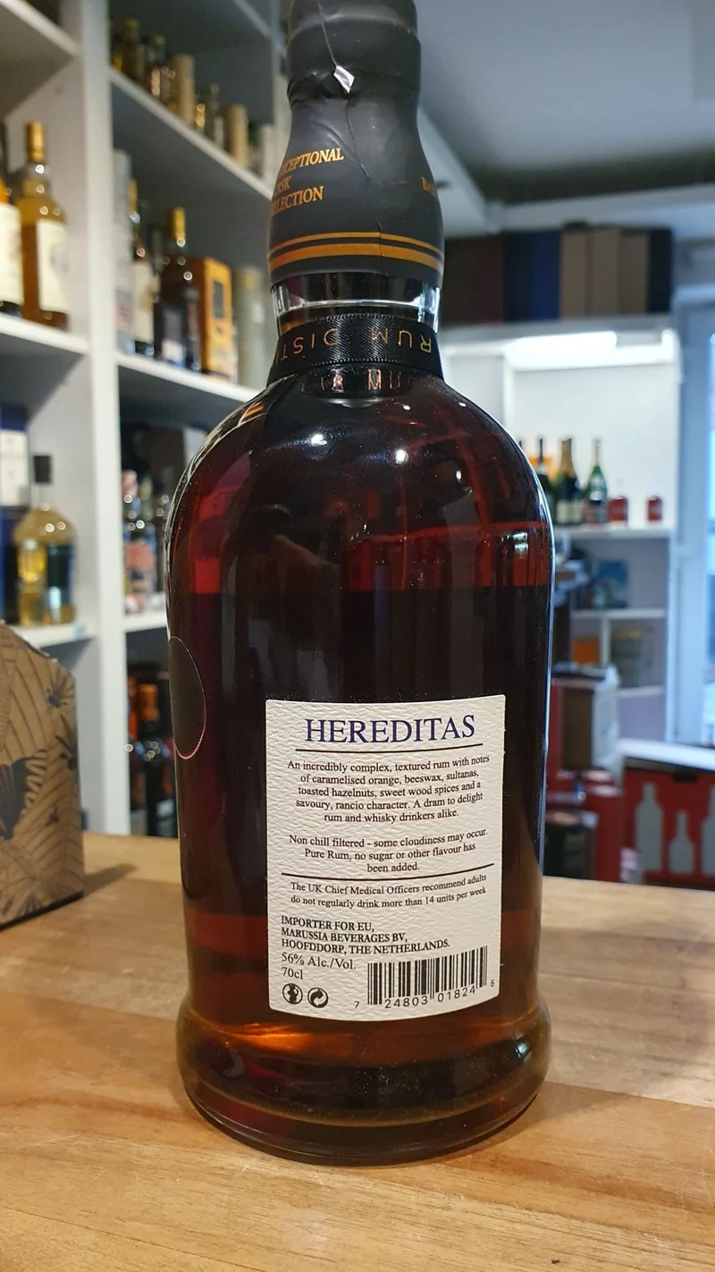 Foursquare Hereditas TWE exclusive 14y Barbados Rum 56% vol. 0,7l ecs