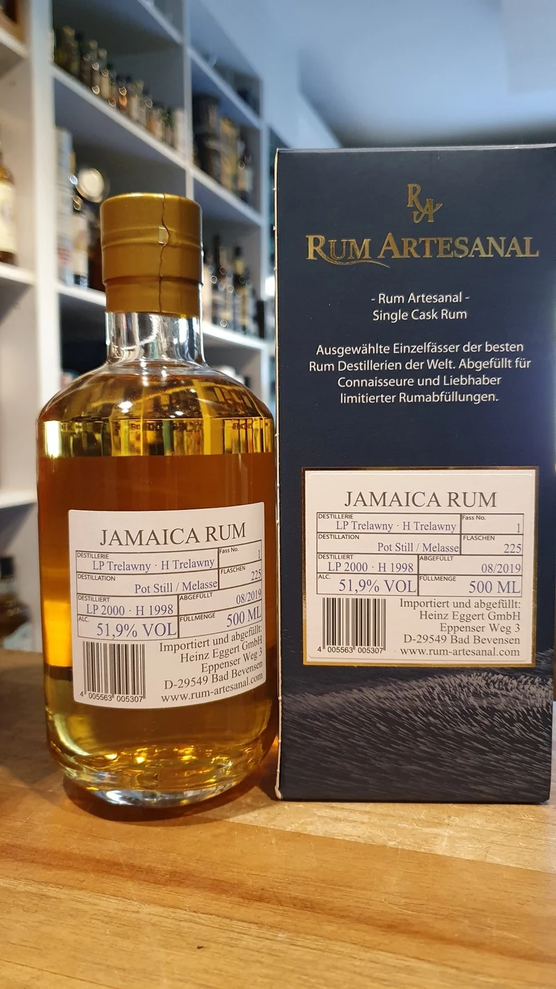 RA Trelawny Double Cask Hampden 1998 Long Pond 2000 2017 0,5l 51,9% vol. Artesanal Rum