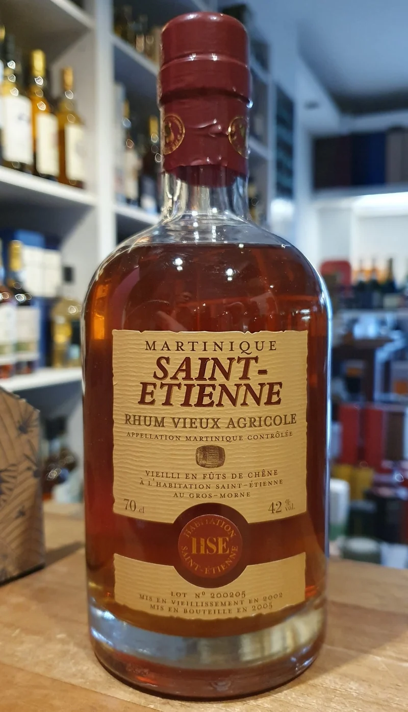 X HSE 2002 2005 Martinique Rhum Vieux Agricole Rum 42% vol. 0,5l