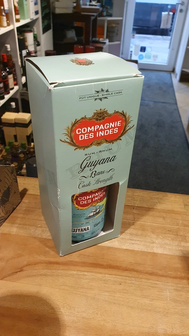 Compagnie de indes Guyana 2002 2015 DDL Port Mourant Cask Strength 0,7l 58% vol. Single Cask RUM CDI