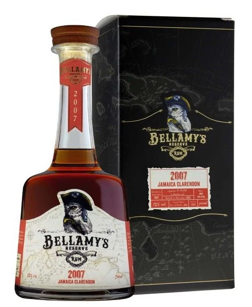 Bellamy's Reserve Jamaica 2007 2022 Clarendon Dist. 0,7l 52% vol. Belamys Rum limited Edition