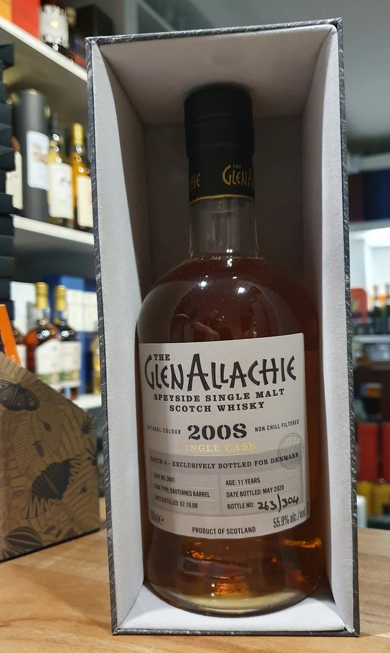 Glenallachie 2008 Sauternes single cask 55,9 % vol. 0,7l Whisky #3601