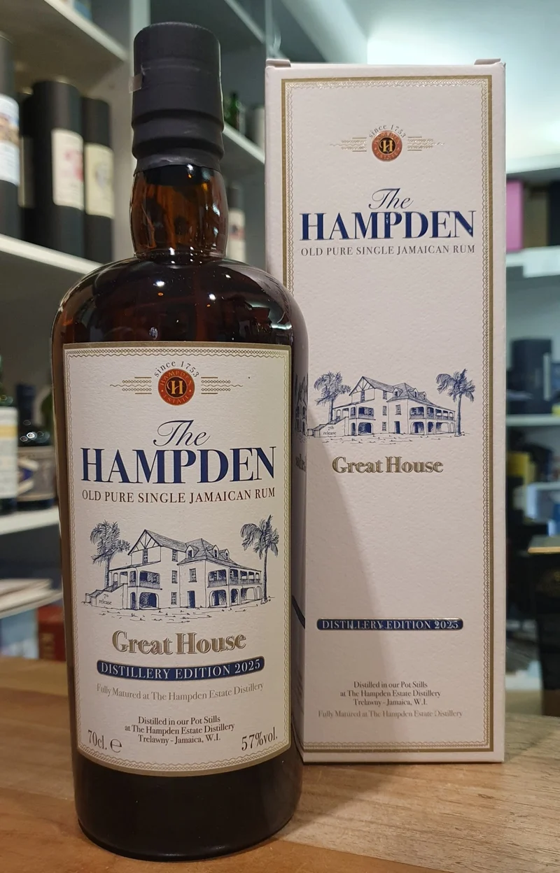X Hampden Great House Distillery 2025 Jamaica 0,7l 57 % vol. Rum single cask