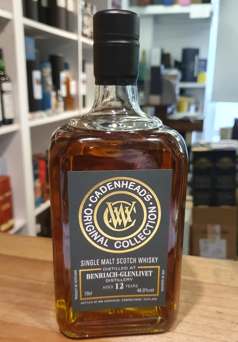 X Benriach 2012 Cadenhead's 12 y 0,7l 46 %vol. Whisky