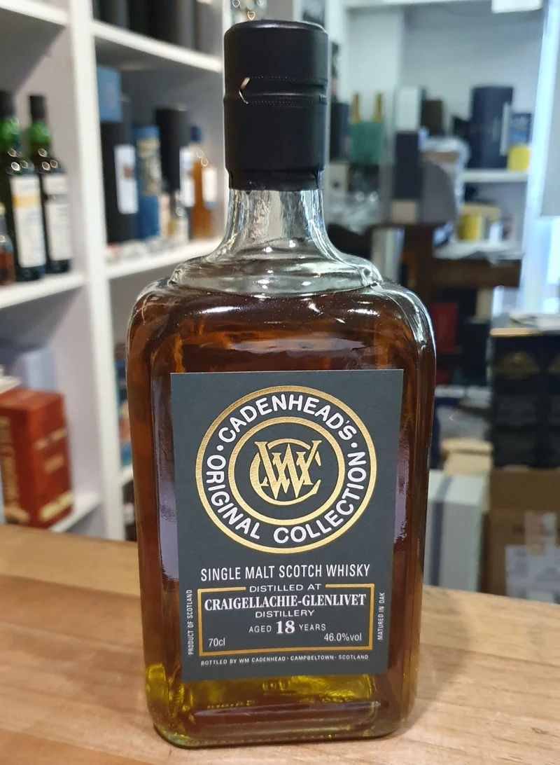 X Craigellachie 18y Cadenhead's 0,7l 46 %vol. 2025 Whisky