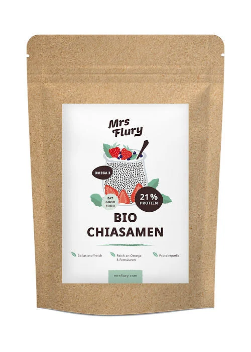 Bio Chiasamen – Omega-3 reiches Superfood mit Ballaststoffen
