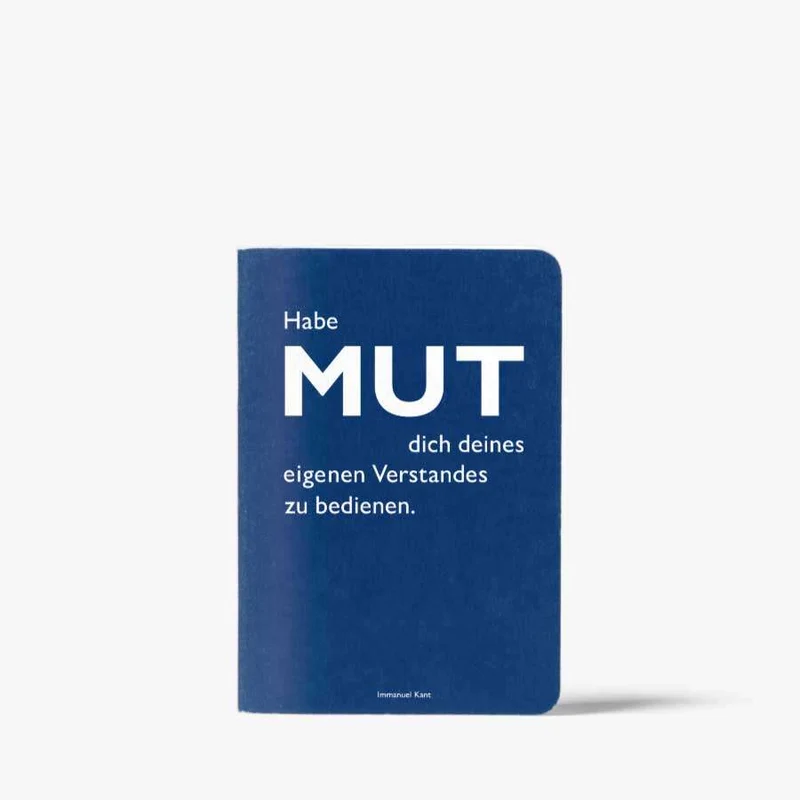 Notizheft "Habe den Mut, dich deines eigenen Verstandes zu bedienen"